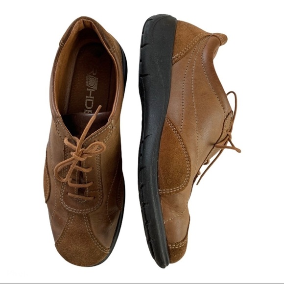 Rohde Lace Up Shoe  Beautiful Autumn Brown Size 5 - Picture 1 of 16